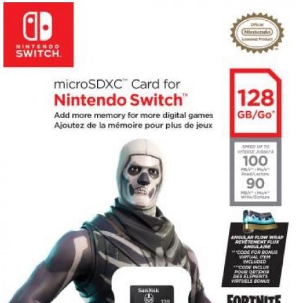 Carte Micro Sd Go Pour Switch Fortnite Bdi Herault Je Console