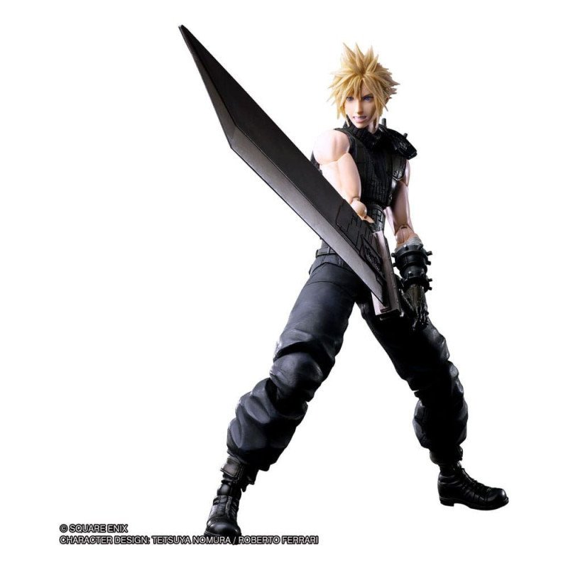 Figurine Final Fantasy VII Remake - [Play Arts Kai] Cloud Strife - 26Cm