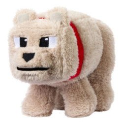 Peluche Minecraft le Film - Dennis le Loup - 20Cm