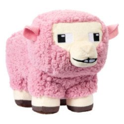 Peluche Minecraft le Film - Mouton Rose - 20Cm