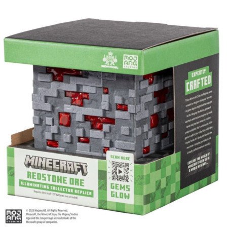 Lampe Minecraft -  Redstone - 10Cm