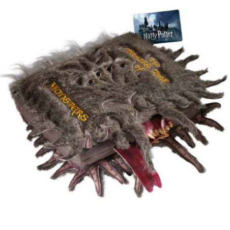 Peluche Harry Potter - Livre des Monstres - 36Cm
