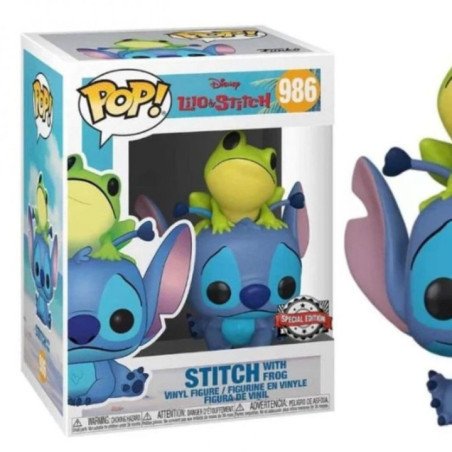 POP Disney Lilo & Stitch - Stitch Avec Grenouille - 986