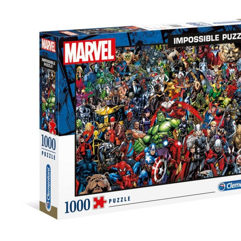 Puzzle Marvel 80th Anniversary - Impossible Characters - 1000 Pièces