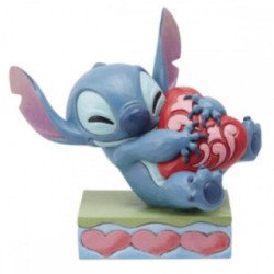 Figurine Stitch Coeur - Disney Tradition