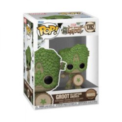 POP We are Groot - Groot Captain America - 1392