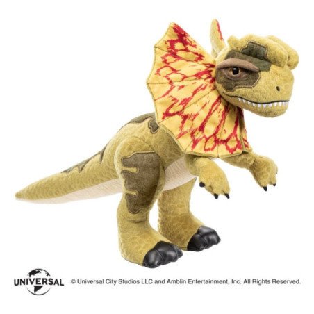 Peluche Jurassic Park - Dilophosaure Rex - 25Cm