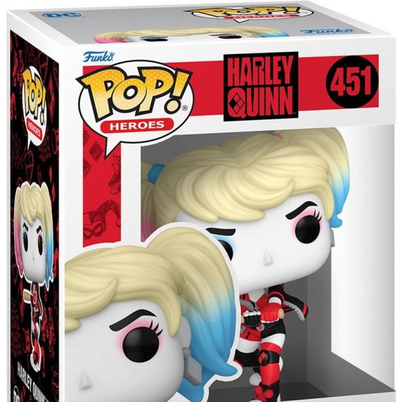 POP Harley Quinn - Harley Quinn avec Batte - 451 POP Harley Quinn - Harley Quinn avec Batte - 451