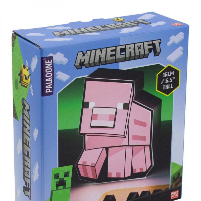 Lampe Minecraft - Pig - 16Cm Lampe Minecraft - Pig - 16Cm