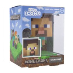 Lampe Icons Light - Minecraft - Steve