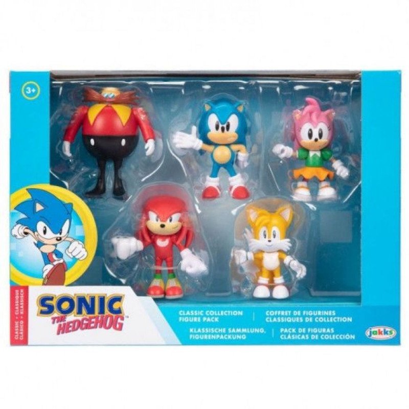 Figurine Sonic - Assortiment 5 Figurines - 6Cm Figurine Sonic - Assortiment 5 Figurines - 6Cm