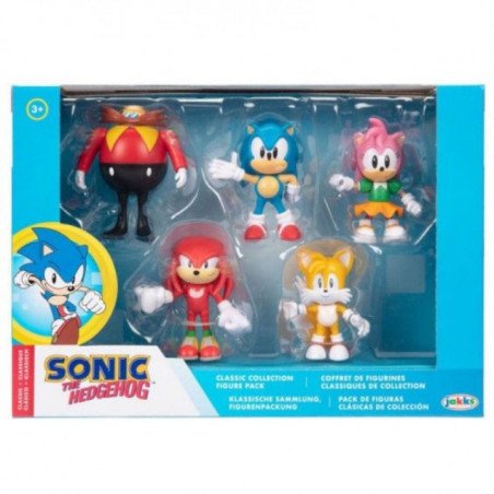Figurine Sonic - Assortiment 5 Figurines - 6Cm