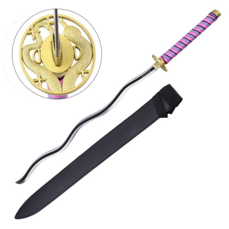 Katana Demon Slayer - Obanai Iguro - 103Cm Katana Demon Slayer - Obanai Iguro - 103Cm