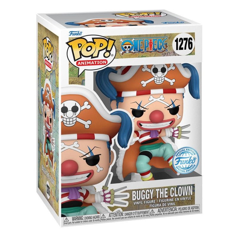 POP One Piece - Buggy The Clown - 1276 POP One Piece - Buggy The Clown - 1276