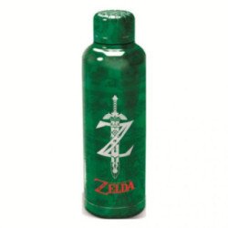 Bouteille Aluminium Zelda - Logo Vert