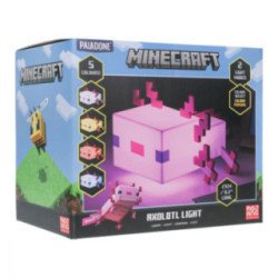 Lampe Minecraft -  Axolotl