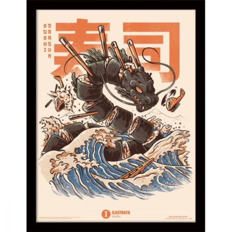 Cadre Sushi Dragon