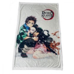 Plaid Demon Slayer Tanjiro & Nezuko 100 x 150