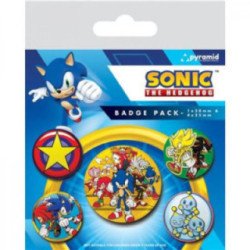 Pin's Sonic x5