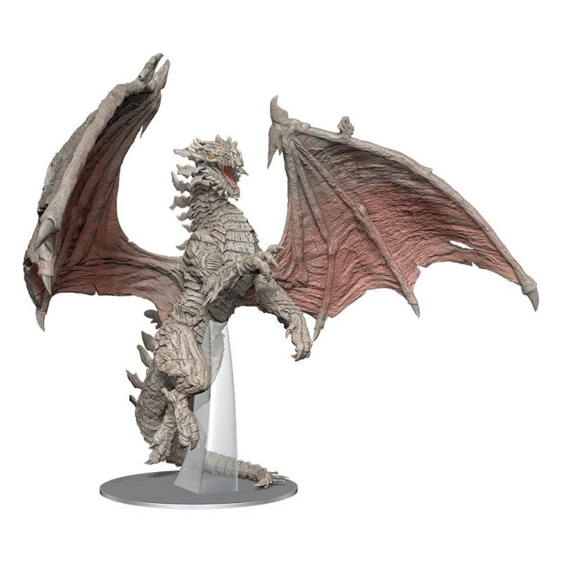 Statuette D&D - Adult Lunar Dragon - 30Cm Statuette D&D - Adult Lunar Dragon - 30Cm