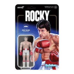 Figurine Articulée Rocky Reaction - Rocky Balboa Workout - 10Cm