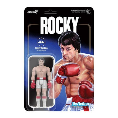 Figurine Articulée Rocky Reaction - Rocky Balboa Workout - 10Cm