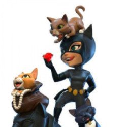 Figurine Q-Fig DC - Catwoman & Cats - 12Cm
