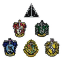 Ecusson tissu - Harry Potter x6
