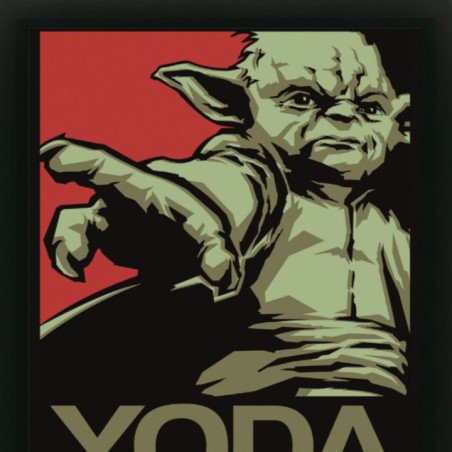 Cadre 3D Lenticulaire - Star Wars Yoda
