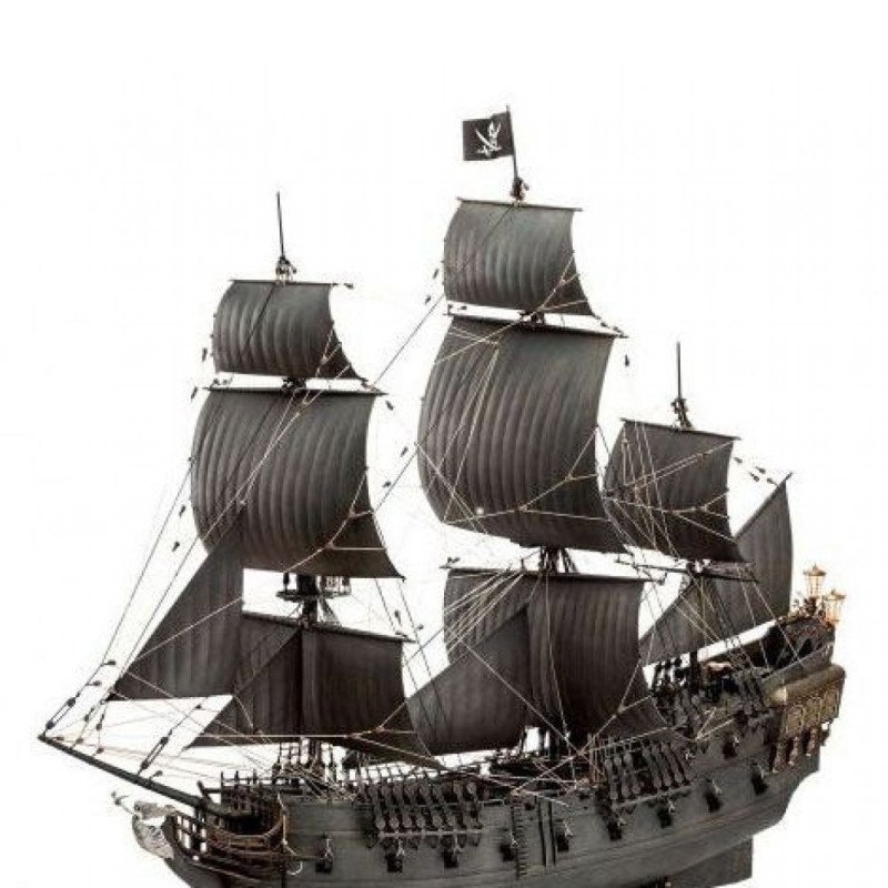Maquette Pirates des Caraïbes - Black Pearl 1/72 - 50Cm