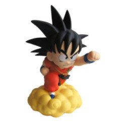 Tirelire Dragon Ball Z - Son Goku sur Nuage Magique - 22Cm