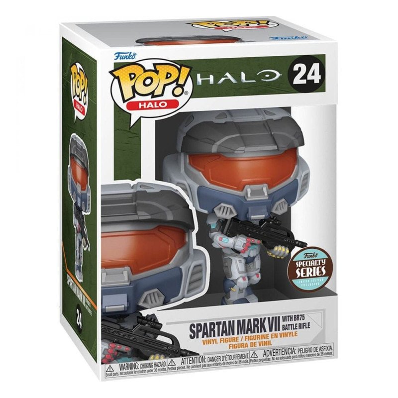 POP Halo - Spartan Mark VII With Weapon - 24 POP Halo - Spartan Mark VII With Weapon - 24