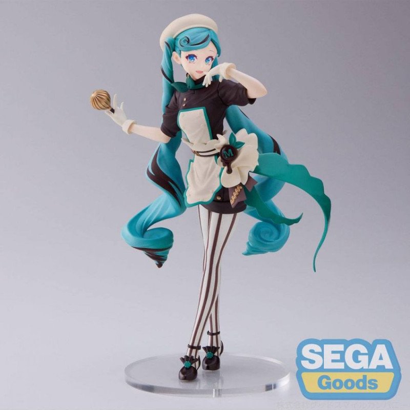 Figurine Hatsune Miku - Bitter Miku - 21Cm Figurine Hatsune Miku - Bitter Miku - 21Cm