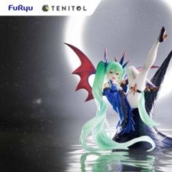 Figurine Hatsune Miku - Dark Miku - 17Cm