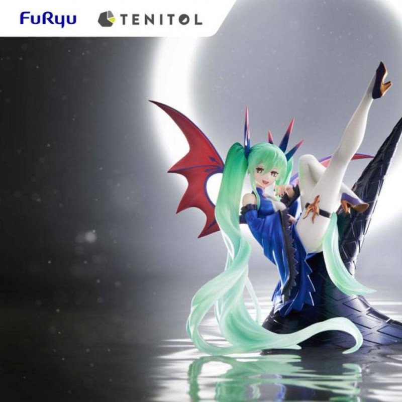 Figurine Hatsune Miku - Dark Miku - 17Cm