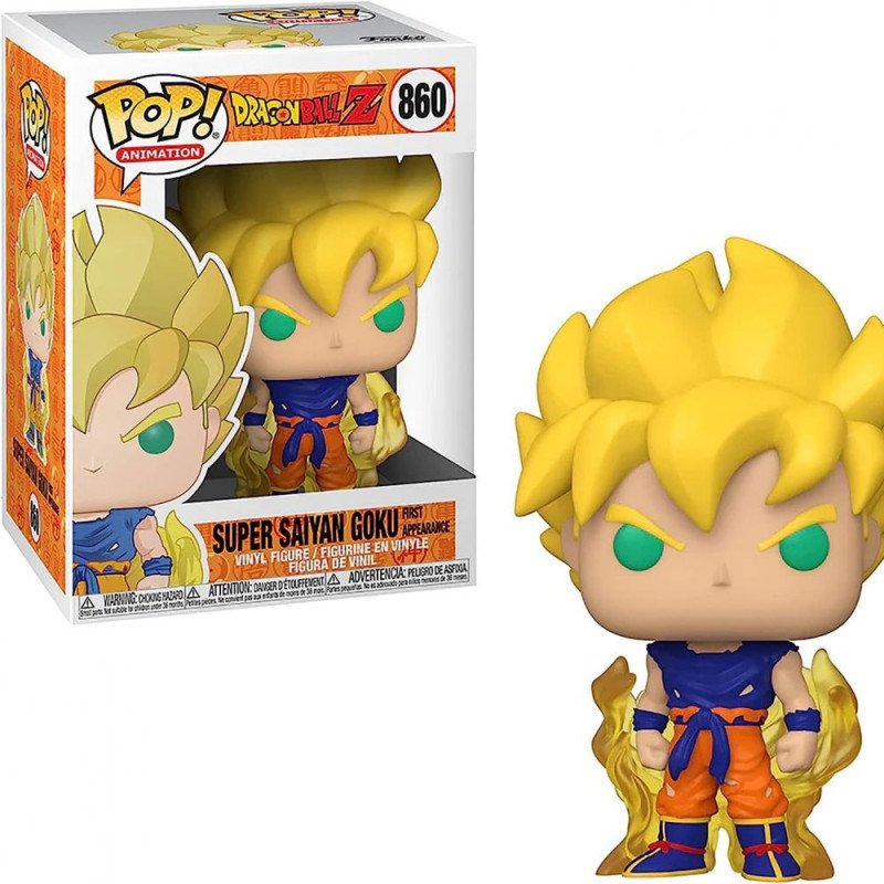 POP Dragon Ball Z - Super Saiyan Goku (1st Apparence) - 860 POP Dragon Ball Z - Super Saiyan Goku (1st Apparence) - 860
