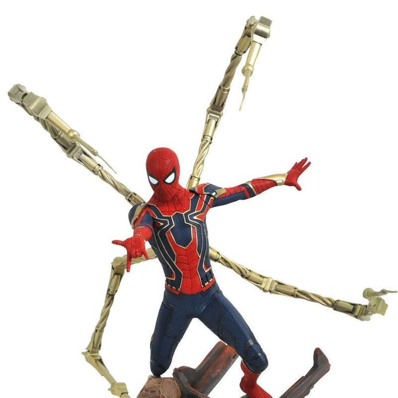 Statuette Marvel - Iron Spider-Man - 30Cm Statuette Marvel - Iron Spider-Man - 30Cm