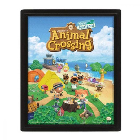 Cadre 3D Lenticulaire - Animal Crossing