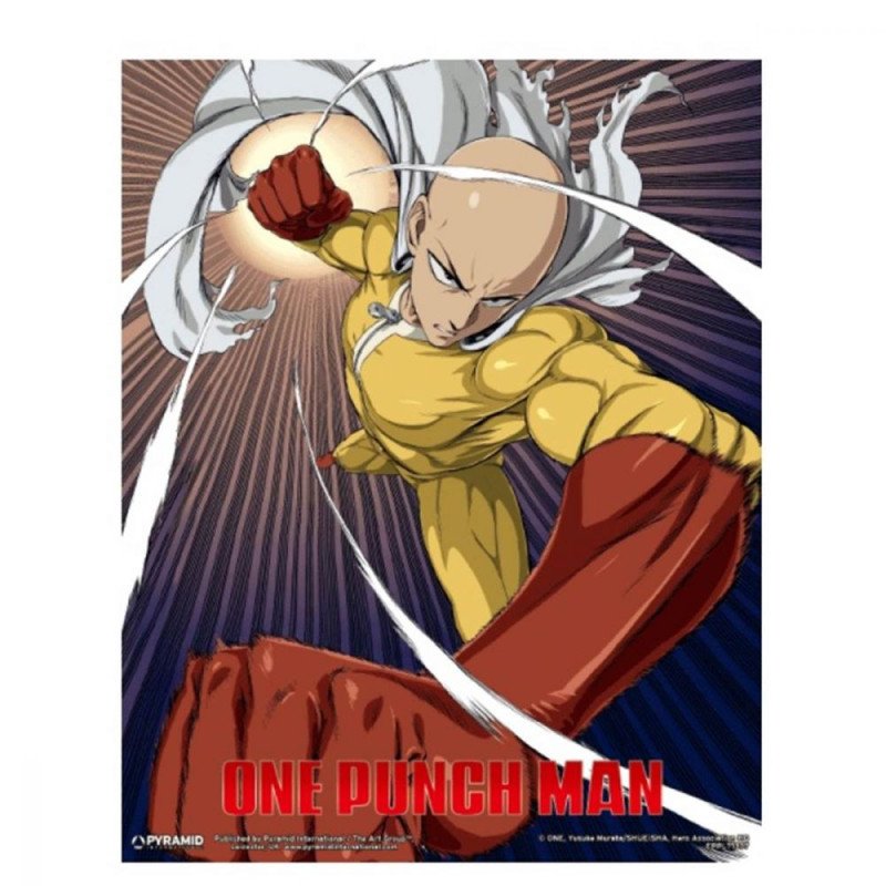 Cadre 3D Lenticulaire - One Punch Man Saitama