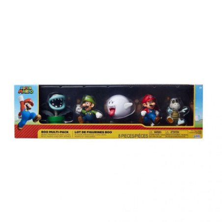 Figurine Super Mario - Assortiment 5 Figurines Boo - 6Cm