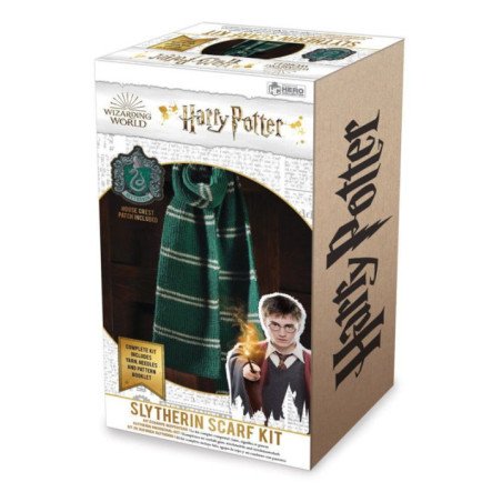 Kit de tricottage Echarpe Harry Potter Serpentard