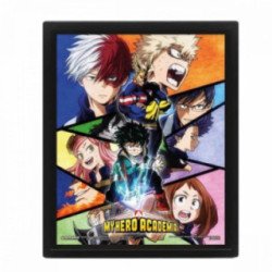 Cadre 3D Lenticulaire - My Hero Academia