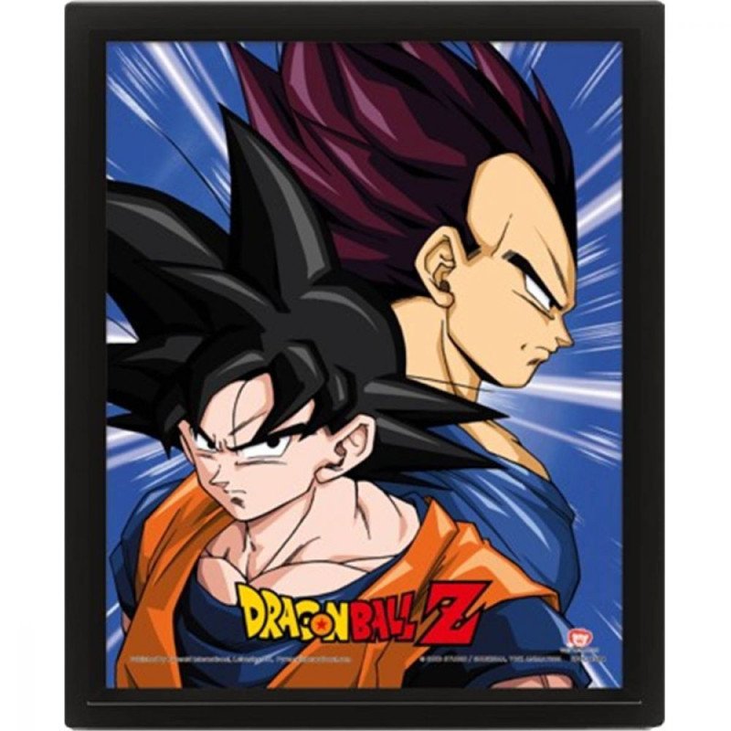 Cadre 3D Lenticulaire - Dragon ball Z Cadre 3D Lenticulaire - Dragon ball Z
