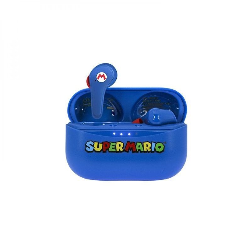 Ecouteur Earpods Bluetooth Super Mario Bleu Ecouteur Earpods Bluetooth Super Mario Bleu