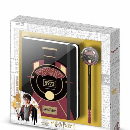 Notebook Harry Potter + Stylo (Poudlard Express)