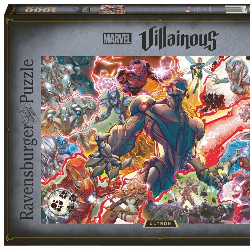 Puzzle Marvel Villainous - Ultron - 1000 Pièces