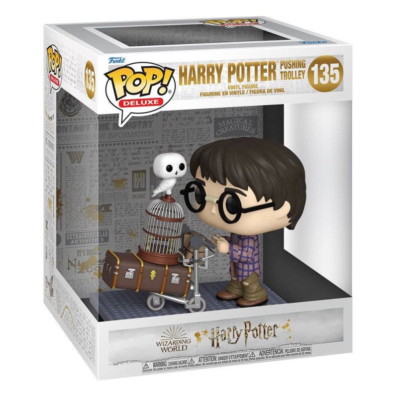 POP Harry Potter - Harry Pushing Trolley - 135 POP Harry Potter - Harry Pushing Trolley - 135