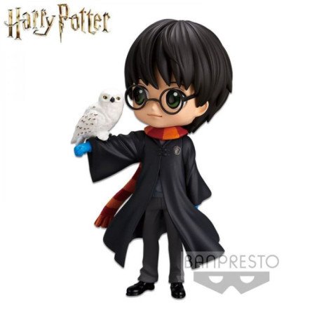 Q-Posket - Harry Potter - Harry & Hedwige - 14Cm