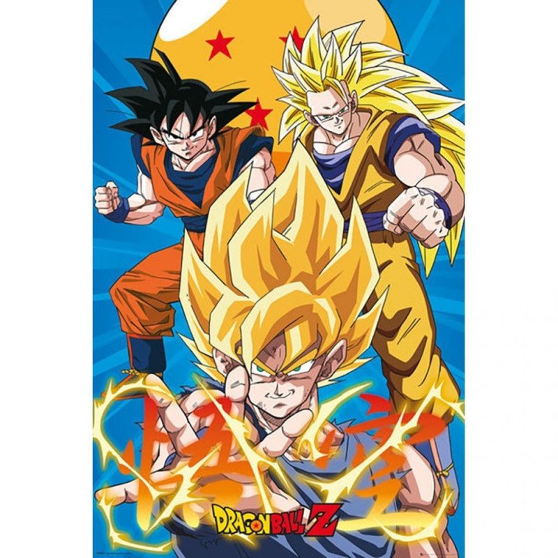 Poster Dragon Ball Z Team1 - 5 Poster Dragon Ball Z Team1 - 5