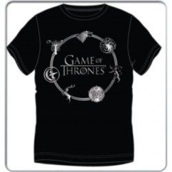 T-shirt Game of Thrones Maisons